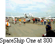 SpaceShip One at 800