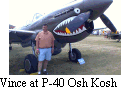 Vince at P-40 Osh Kosh